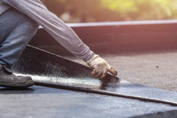 Professional Crawl Space Encapsulation technician working in Wyandanch, NY